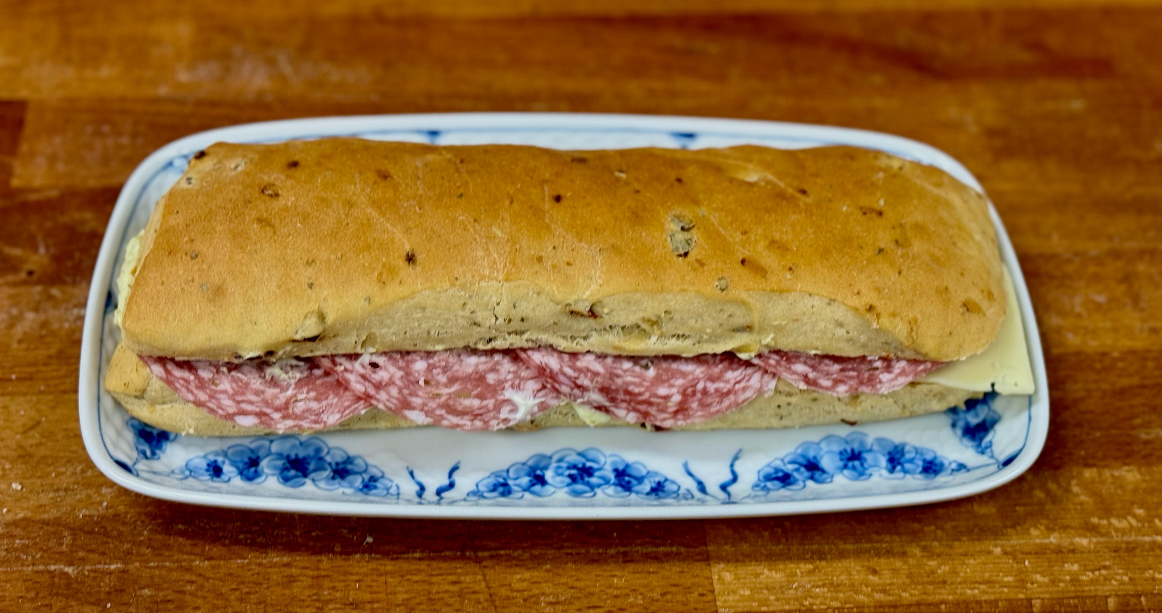 Panini m. Sinke eller salami